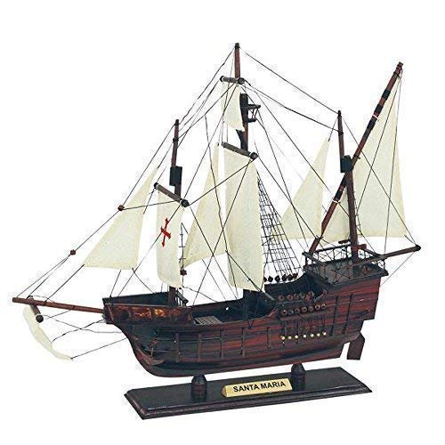Carabela" Santa Maria ", Modelo Velero, Barco Bandera Von Columbus
