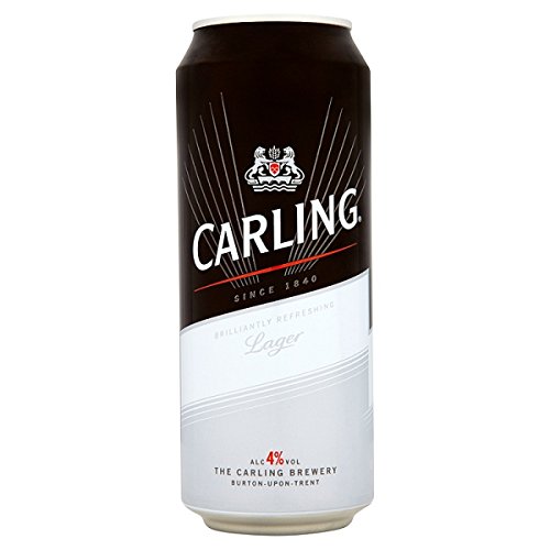 Carling Lager 500ml (paquete de 24 x 500 ml)