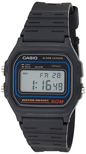 Casio Reloj Digital para Hombre de Automático con Correa en Resina W59-1V