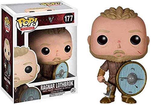 cheaaff Vikings Pop Serie de TV Personaje Ragnar Lothbrok Modelo Coleccionable Juguetes Estatua