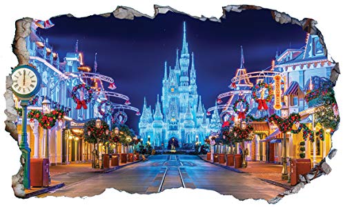 Chicbanners Disney Cenicienta Castillo de la calle principal V002 Magic Window Wall Sticker Póster autoadhesivo de pared tamaño 1000 mm de ancho x 600 mm de profundidad (grande) Chicbanners Disney Cenicienta Castillo de la calle principal V002 Magic Window Wall Sticker Póster autoadhesivo de pared tamaño 1000 mm de ancho x 600 mm de profundidad (grande)