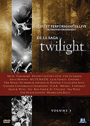 Clips et performances live des bandes originales de la saga Twilight - Volume I [Francia] [DVD]