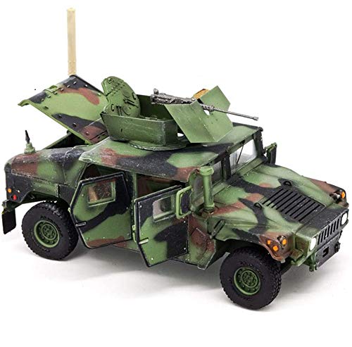 CMO Maqueta Tanque de Guerra, Hummer M1114 el Plastico Militares Escala 1:72, Juguetes y Regalos para Niños, 2.8 X1.2 Pulgadas