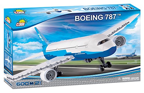 COBI - Boeing 787, avión de pasajeros, Color Blanco (26600)