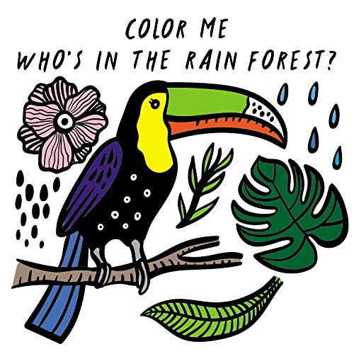 Color Me: Who's in the Rain Forest?: Watch Me Change Colour in Water (Wee Gallery Bath Books)