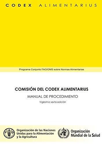 Comisión del Codex Alimentarius - Manual de Procedimiento 26 edicion