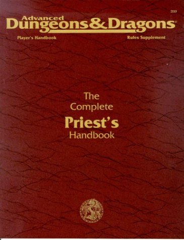 Complete Priest Handbook (Advanced Dungeons and Dragons/Phbr3) by Aaron Allston (1990-12-31)