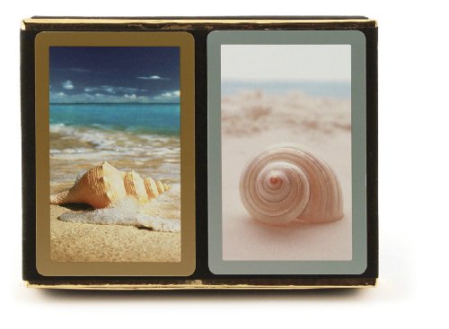 Congreso Seashell Playing Cards (Pack de 2), 1026122, Standard Index
