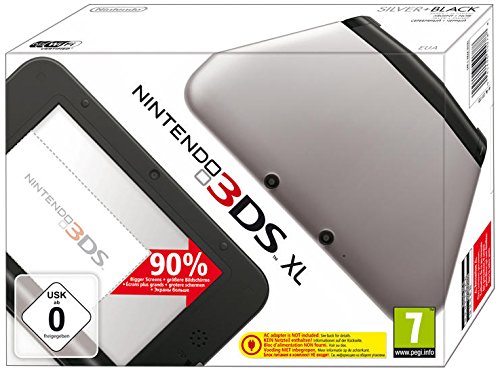 Console Nintendo 3DS XL - argenté & noir [Importación francesa]