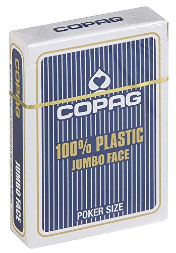 Copag Poker Size Jumbo Face Playing Cards (Blue)