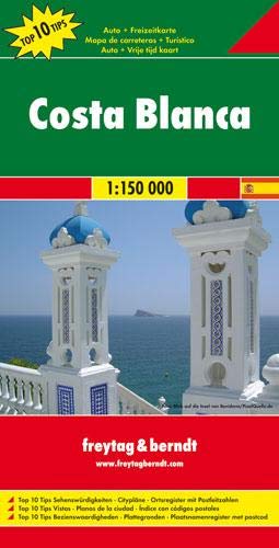 Costa Blanca 1:150.000: Toeristische wegenkaart 1:150 000 (Auto karte)