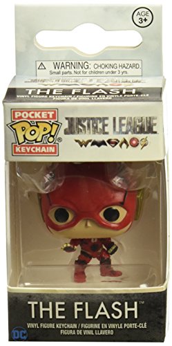 DC Llavero de Vinilo Flash, colección Justice League, Multicolor (Funko 13791)