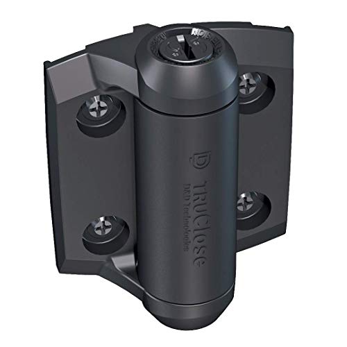 D&D TCHD1AS3 Cierre automático Technologies TruClose-Bisagras de Seguridad para Puertas metálicas (70 kg), negro D&D TCHD1AS3 Cierre automático Technologies TruClose-Bisagras de Seguridad para Puertas metálicas (70 kg), negro