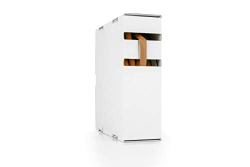 De paredes delgadas tubo termorretráctil, diámetro de 9,0/3,0 mm, 5,0 metros de longitud, Relación de contracción 3:1, modelo Hongshang H-2(3X) - marrón De paredes delgadas tubo termorretráctil, diámetro de 9,0/3,0 mm, 5,0 metros de longitud, Relación de contracción 3:1, modelo Hongshang H-2(3X) - marrón