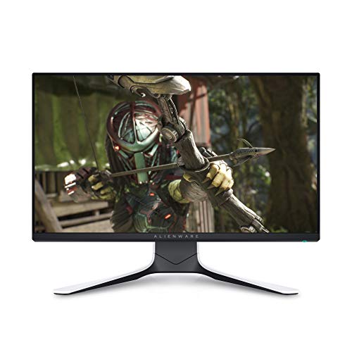 DELL AW2521HFL, 25 Pulgadas, Alienware Gaming Monitor, Full HD 1920 x 1080 a 240 Hz, IPS antirreflectante, 16:9, Compatible con AMD FreeSync Premium y G-Sync, 1 ms, Altura Regulable