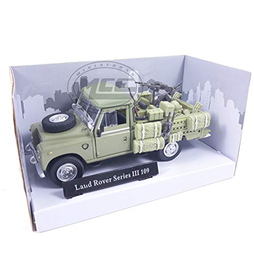 Desconocido 1/43 Land Rover 109 4x4 Militaire Militar 1975 CARARAMA Desconocido 1/43 Land Rover 109 4x4 Militaire Militar 1975 CARARAMA