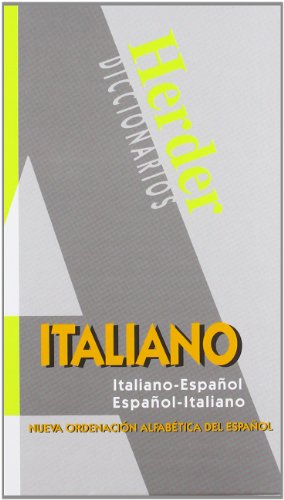 Diccionario Moderno Italiano: Italiano-Español/Español-Italiano (Diccionarios Herder)