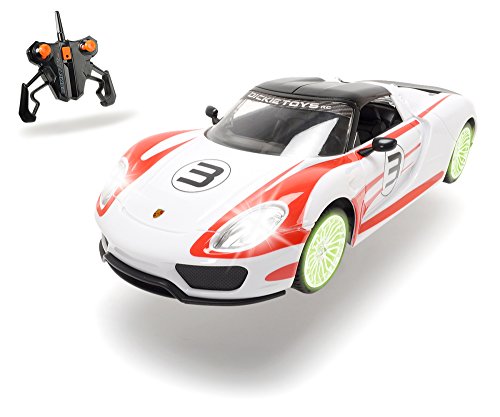Dickie Toys 201119075 - vehículo - RC Porsche Spyder, Listo para Correr