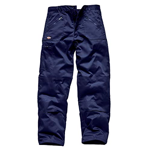 Dickies - Pantalones de Trabajo Modelo Redhawk Action Hombre Caballero (Longitud Pierna Short) (Cintura 96cm x Short) (Azul Real)