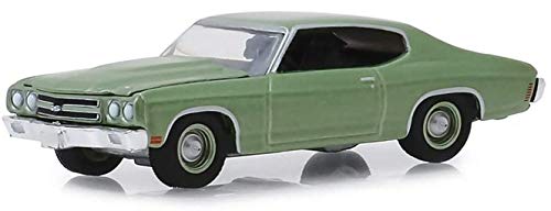 Die Cast Modelo 1970 Chevrolet Chevelle de Vanishing Point Metal Escala 1:64 8cm Hollywood