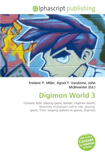 Digimon World 3: Console, Role- playing game, Bandai, Digimon World, Massively multiplayer online role- playing  game, Time- keeping systems in games, Digimon