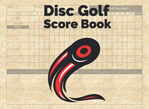 Disc Golf Score Book: For 6 Players