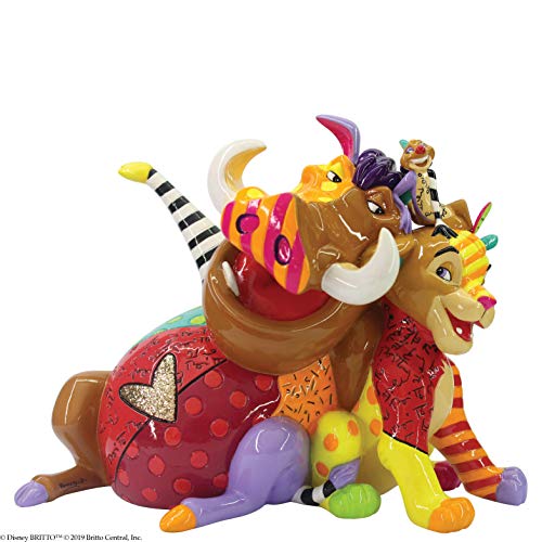 Disney Britto, Figura de Timón, Pumba y Simba de "El Rey León"