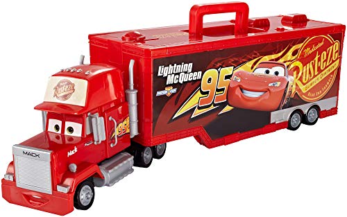 Disney Cars 3 Mack - Camión transportador de coches de juguete para niños +3 años (Mattel FPP57)