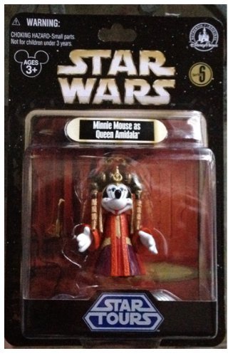 Disney Star Wars Minnie Mouse Queen Amidala Series 6 Collectible Action Figure NEW