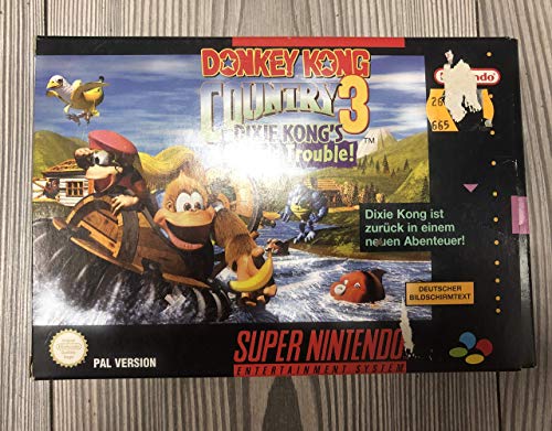 DONKEY KONG COUNTRY 3 DIXIE KONG'S DOUBLE TROUBLE !