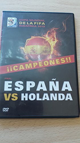 Dvd España vs Holanda. Gol de Iniesta. Campeones!!! Mundial Sudáfrica 2010
