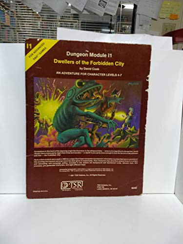 Dwellers of the Forbidden City: An Adventure for Character Levels 4-7 (Advanced Dungeons & Dragons)