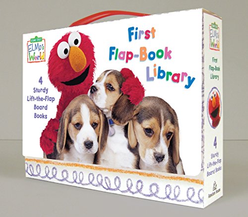 Elmo's World: Sesame Street: First Flap-book Library: Balls!; Puppies!; Babies!; Food! (Sesame Street Elmo's World)