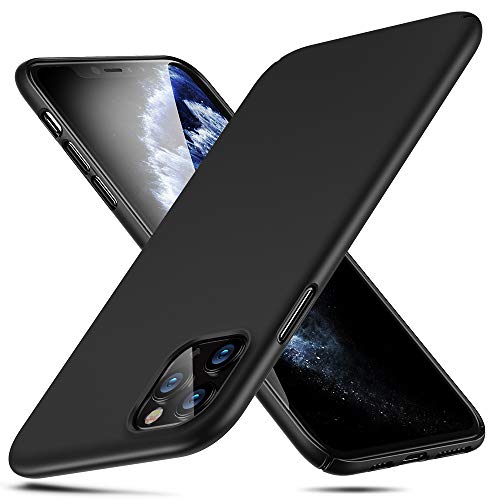 ESR Funda para iPhone 11 Pro MAX, Carcasa Protectora con Acabado Mate, Funda Ultrafina Compatible con Carga Inalámbrica para iPhone 11 Pro MAX 6,5” (2019, Negro Serie Approx Slim.