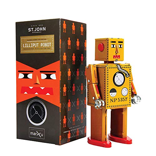 FANMEX - Fantastik - Robot Lilliput hojalata pequeño - Juguetes de colección