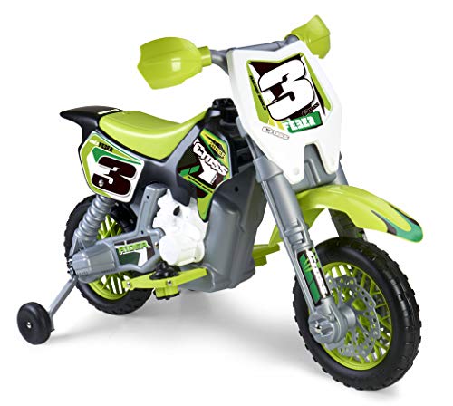 FEBER Rider Cross 6V - Moto eléctrica para niños y niñas de 3 a 7 años (Famosa 800012223) FEBER Rider Cross 6V - Moto eléctrica para niños y niñas de 3 a 7 años (Famosa 800012223)