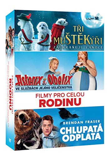 Filmy pro celou rodinu kolekce 3DVD (Tri muSTÌKyri zachranuji Vanoce, Asterix a Obelix: Ve sluz..... / Filmy pro celou rodinu kolekce (Versión checa)