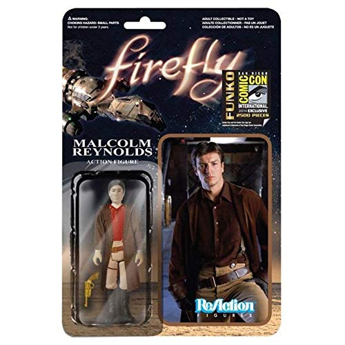 Firefly ReAction Action Figure Malcolm Reynolds (Brown Coat) SDCC 2015 8 cm Funko Serenity Figures
