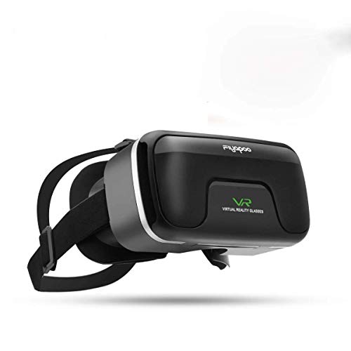 FIYAPOO 3D VR Gafas de Realidad Virtual, VR Glasses Visión Panorámico 360 Grado Película 3D Juego Immersivo para Móviles 4.0-6.0 Pulgada (Gafas VR) FIYAPOO 3D VR Gafas de Realidad Virtual, VR Glasses Visión Panorámico 360 Grado Película 3D Juego Immersivo para Móviles 4.0-6.0 Pulgada (Gafas VR)