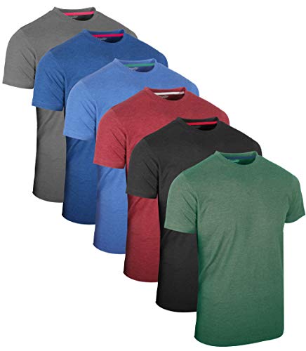FULL TIME SPORTS® 3 4 6 Paquete Assorted Langarm-, Kurzarm Casual Top Multi Pack Rundhals Camisetas