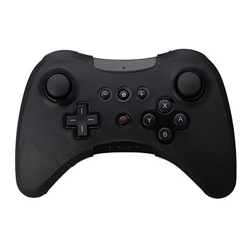 Funda de silicona suave para Nintendo Wii U Pro WiiU, color negro Funda de silicona suave para Nintendo Wii U Pro WiiU, color negro