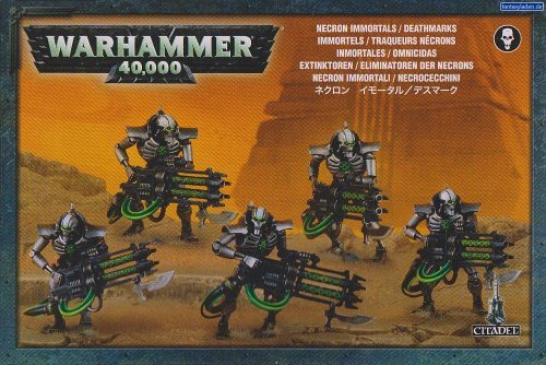 GAMES WORKSHOP Juego de 990000 inmortales de Warhammer 40.000 Necron Immortales/Deathmarks