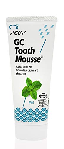 Gc Tooth Mousse Protección Diente Crema De Menta, 1-Pack (1 X 40 G) Gc Tooth Mousse Protección Diente Crema De Menta, 1-Pack (1 X 40 G)
