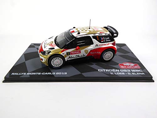 Générique CITROËN DS3 WRC 2013 Winner 2013 Monte Carlo Loeb 1/43 Ixo (BR2)