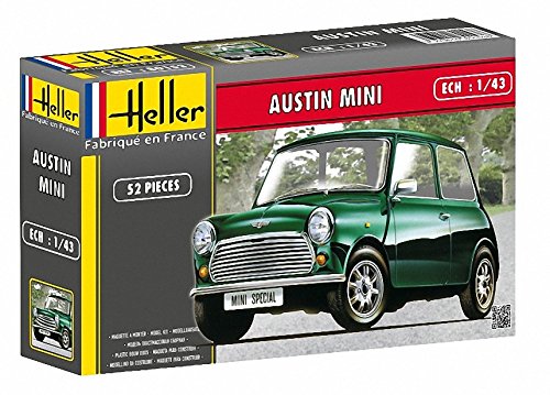 Glow2B Heller - 80153 - Maqueta para Construir - Austin Mini - 1/43
