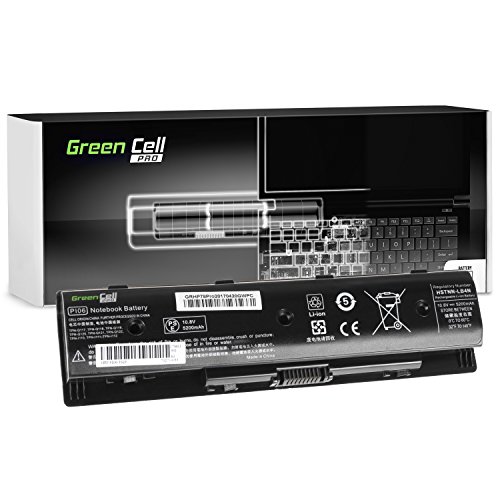 Green Cell® PRO Serie PI06 PI06XL PI09 HSTNN-UB4N HSTNN-YB4N 710416-001 710417-001 Batería para HP Pavilion 15 15-E 17 17-E HP Envy 15 15-J 17 17-J Ordenador (Las Celdas Samsung SDI, 5200mAh)
