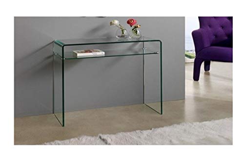 Grupo SDM - Recibidores Modernos de Cristal - Consola Cristal Canada 100 (100X33X75) Grupo SDM - Recibidores Modernos de Cristal - Consola Cristal Canada 100 (100X33X75)