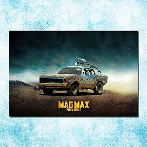 H/A Mad MAX 4 Fury Road Movie Art Canvas Poster DIY Estilo Moderno Pintura De Pared Abstracta Imagen Sala De Estar Dormitorio Familiar Pintura De Decoración (Sin Marco) 40X60Cm L4747