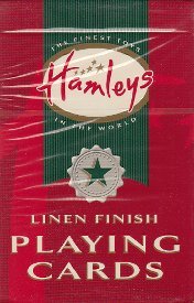 Hamleys playing cards-the finest effet finish-deck-bridge, poker playing cards 56, feuilles 56 x 87 mm