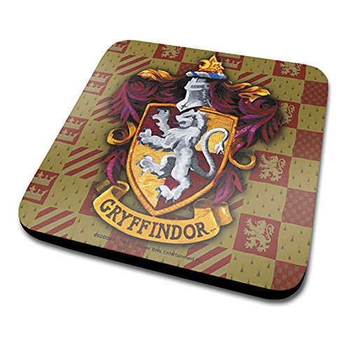 Harry Potter posavasos, diseño del escudo del Gryffindor